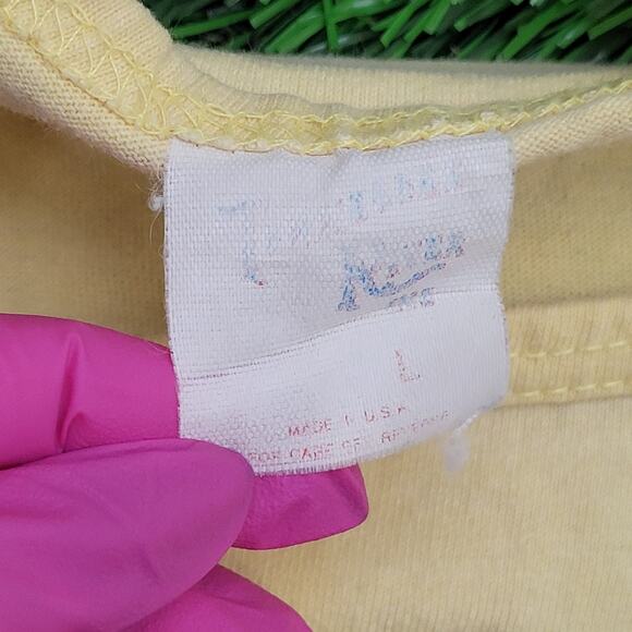 Vintage 80s Yakety-Yak Cafe Tank-Top Womens Large 20x28 USA - Picture 11 of 16